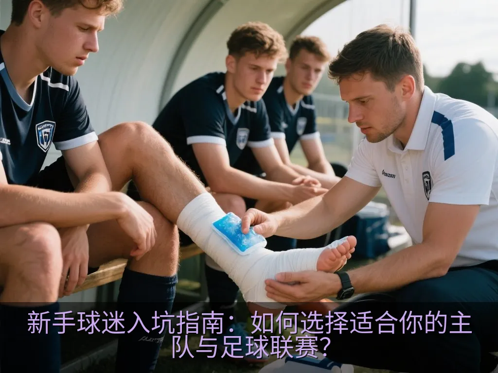 五彩斑斓的无品牌足球围巾与看台球迷插画